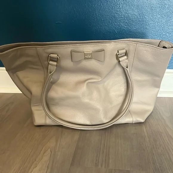 Authentic Kate Spade Leather Tote Bag - Picture 1 of 5